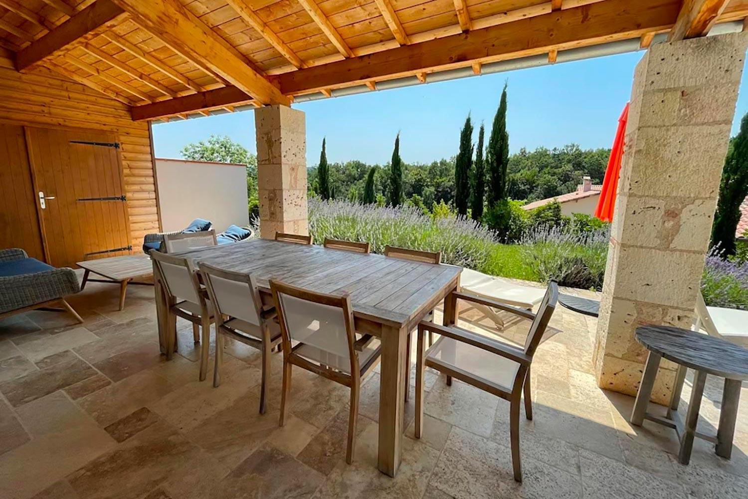 La Durantie - Villas Avec Piscine Castelnau-de-Montmiral Exterior photo