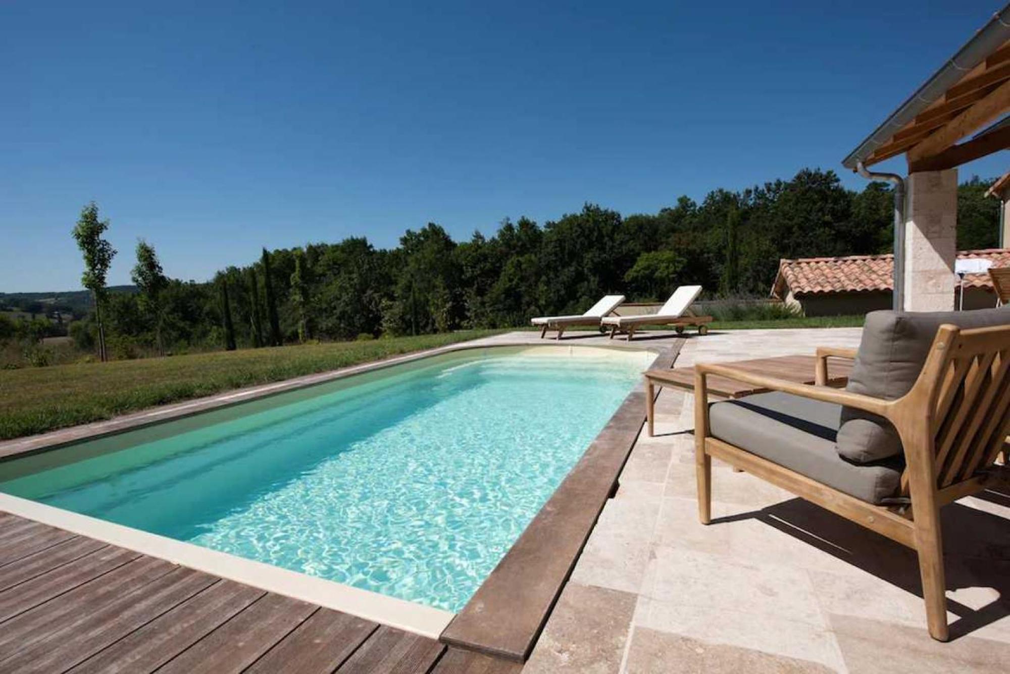 La Durantie - Villas Avec Piscine Castelnau-de-Montmiral Exterior photo